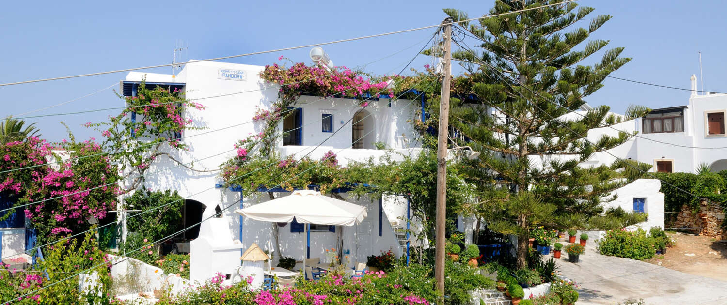 Paros Pandora rooms, studios & house